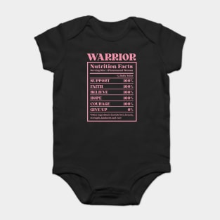 Breast Cancer Warrior Baby Bodysuit
